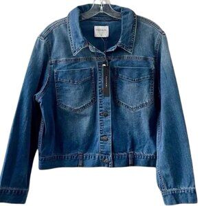 Tahari | Women’s | Glacier Washed | Lightweight Denim Jacket | NWT